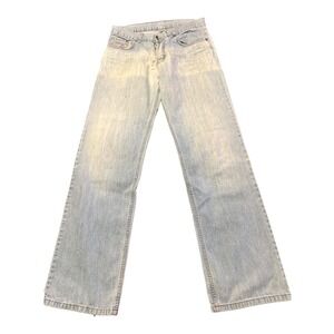 Diesel Men Jeans Size 32 Italy Distressed Light Wash Relaxed Fit